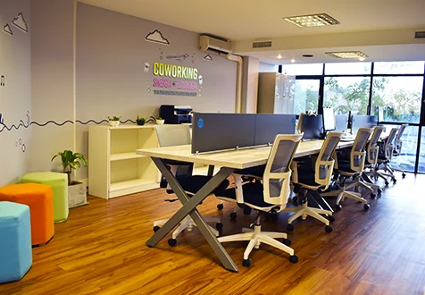 espacio de coworking piso 2